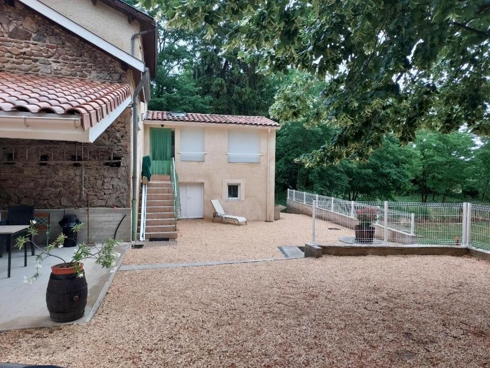 Le Gaspalette Saint-Uze Exterior foto